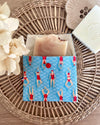 Pochette enduite 𝑳𝒆𝒔 𝑩𝒂𝒓𝒃𝒐𝒕𝒆𝒖𝒔𝒆𝒔 pour vos cosmétiques solides