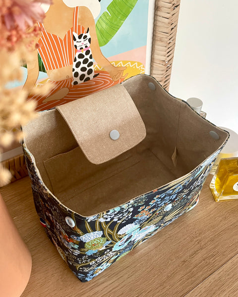 Trousse de toilette 𝑭𝒍𝒐𝒓𝒆 - Doublure dorée