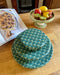 Lot De 3 Charlottes "𝐭𝐚𝐫𝐭𝐞 𝐞𝐭 𝐛𝐨𝐥𝐬" - Nara (doublure safran)