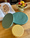 Lot De 3 Charlottes "𝐭𝐚𝐫𝐭𝐞 𝐞𝐭 𝐛𝐨𝐥𝐬" - Nara (doublure safran)