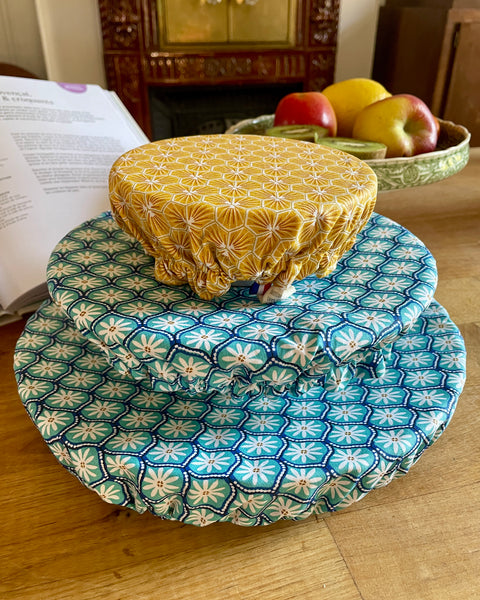 Lot De 3 Charlottes "𝐭𝐚𝐫𝐭𝐞 𝐞𝐭 𝐛𝐨𝐥𝐬" - 𝑴𝒂𝒓𝒈𝒖𝒆𝒓𝒊𝒕𝒆𝒔 (doublure safran)