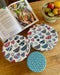 Lot De 3 Charlottes "𝐭𝐚𝐫𝐭𝐞 𝐞𝐭 𝐛𝐨𝐥𝐬" - 𝑹𝒂𝒎𝒆𝒏 (doublure Myosotis)