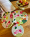 Lot De 3 Charlottes "𝐭𝐚𝐫𝐭𝐞 𝐞𝐭 𝐛𝐨𝐥𝐬" - 𝑮𝒓𝒂𝒏𝒂𝒅𝒂 (doublure safran)
