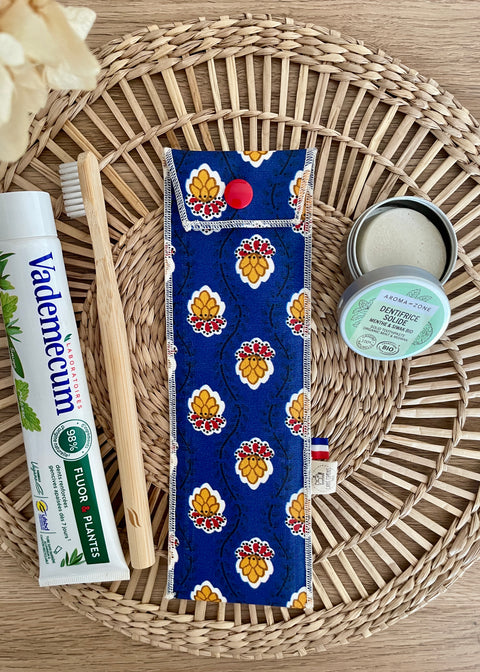 Étui à brosse à dents 𝑰𝒏𝒅𝒊𝒓𝒂 𝒃𝒍𝒆𝒖
