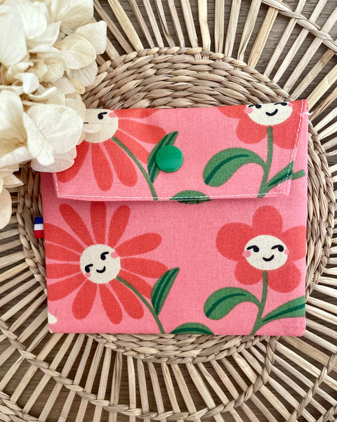 Pochette enduite 𝑺𝒐𝒖𝒓𝒊𝒇𝒍𝒆𝒖𝒓 pour vos cosmétiques solides