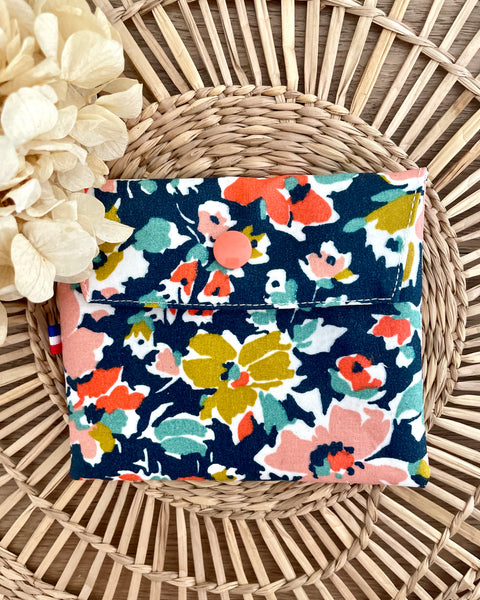 Pochette enduite 𝑯𝒐𝒓𝒕𝒆𝒏𝒔𝒆 pour vos cosmétiques solides