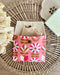 Pochette enduite 𝑻𝒖𝒍𝒊𝒑𝒆𝒔 (pression dorée) pour vos cosmétiques solides