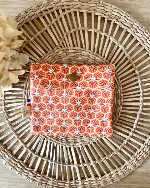 Pochette enduite 𝑨𝒎𝒂𝒓𝒚𝒍𝒍𝒊𝒔 pour vos cosmétiques solides