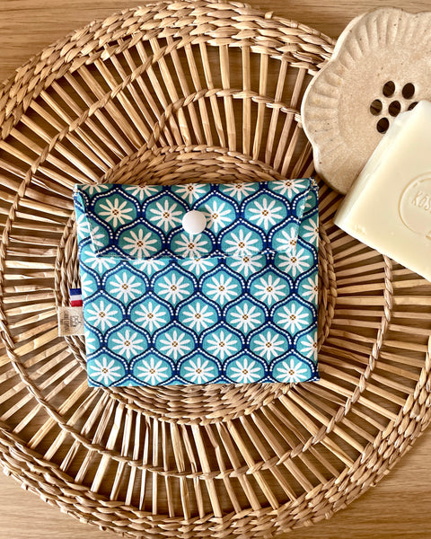 Pochette enduite 𝑴𝒂𝒓𝒈𝒖𝒆𝒓𝒊𝒕𝒆𝒔 pour vos cosmétiques solides