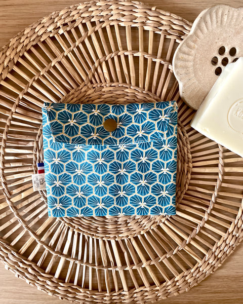 Pochette enduite 𝑴𝒚𝒐𝒔𝒐𝒕𝒊𝒔 pour vos cosmétiques solides